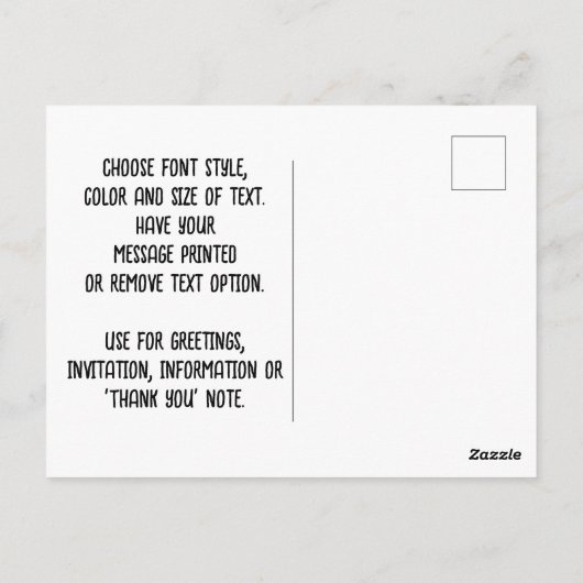 Skeleton Keys Postkarte (Rückseite)