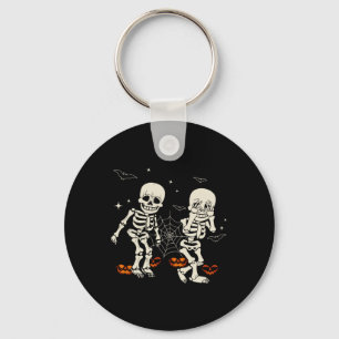 Skeleton Kids Griddy Dance Halloween Trick or Trea Schlüsselanhänger