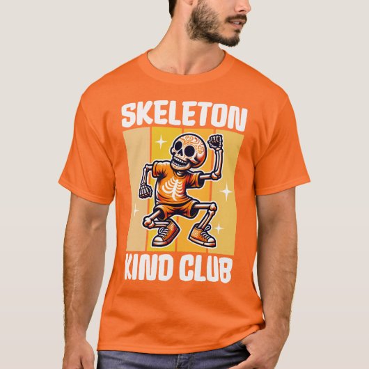 Skeleton Kind Club T-Shirt (Vorderseite)