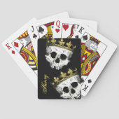 Skeleton King Skulls Spielkarten (Rückseite)