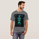 Skeleton Knochenmann-T - Shirt (Vorne ganz)
