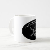 Skeleton Kriegs-Tasse Kaffeetasse (Vorderseite Links)