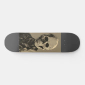 SKELETON lächelnd Skateboard Deck (Horizontal)