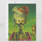 Skeleton lädt Jeden Anlaß ein Einladung (Vorderseite)