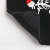 Skeleton Lates Makes My Bones Feel Good Meditation Mousepad (Ecke)