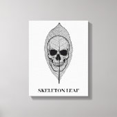 Skeleton Leaf Leinwanddruck (Vorderseite)