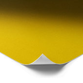 Skeleton Leaf Yellow Poster (Ecke)