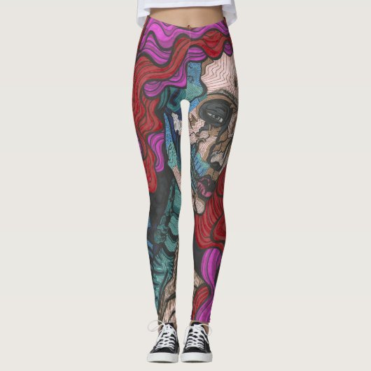 Skeleton Leggings (Vorderseite)