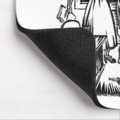 Skeleton Lehrer und Studenten "Tag des toten " Mousepad (Ecke)