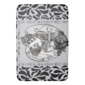 Skeleton Liebe Paare Ehetanz Badematte (Vorderseite Vertikal)