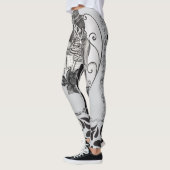 Skeleton Liebe Paare Ehetanz Leggings (Links)