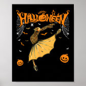 Skeleton Llerinas Llet Dance Niedlich Halloween Co Poster (Vorne)