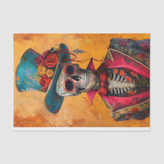 Skeleton Lyfe1 Seidenpapier (Vorderseite)