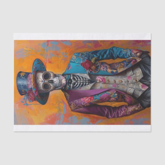 Skeleton Lyfe2 Seidenpapier (Vorderseite)