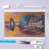 Skeleton Lyfe2 Seidenpapier (Handwerk)