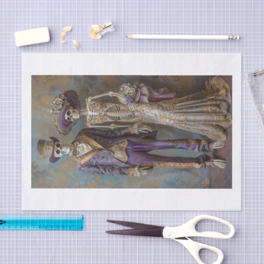 Skeleton Lyfe32 Seidenpapier (Handwerk)