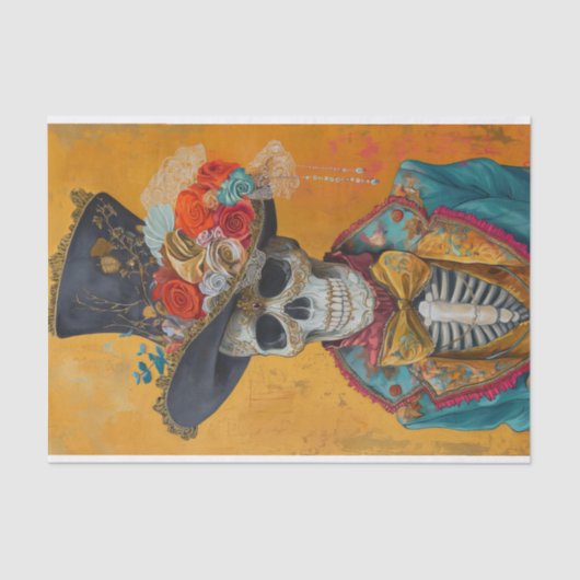 Skeleton Lyfe3 Seidenpapier (Vorderseite)