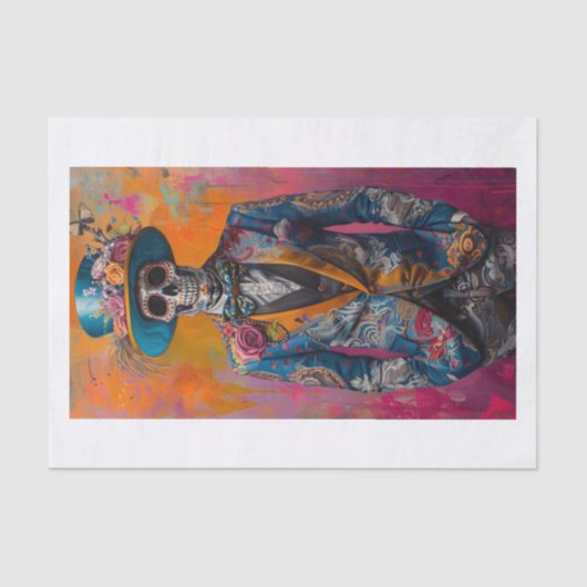 Skeleton Lyfe7 Seidenpapier (Vorderseite)