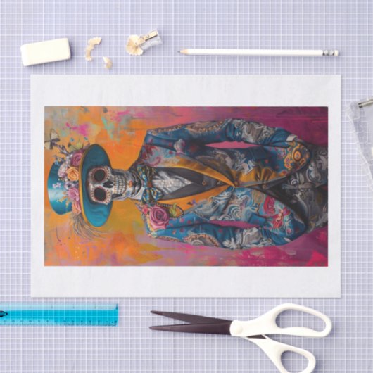 Skeleton Lyfe7 Seidenpapier (Handwerk)