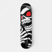 Skeleton Manga Skateboard - Edgy Cool Style (Vorne)