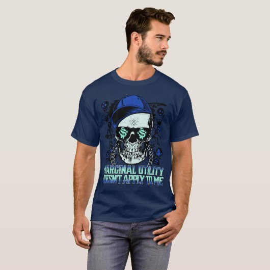 Skeleton Marginal Utility T-Shirt (Vorne ganz)