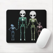 skeleton Mausunterlage des coolen Röntgenstrahls Mousepad (Mit Mouse)