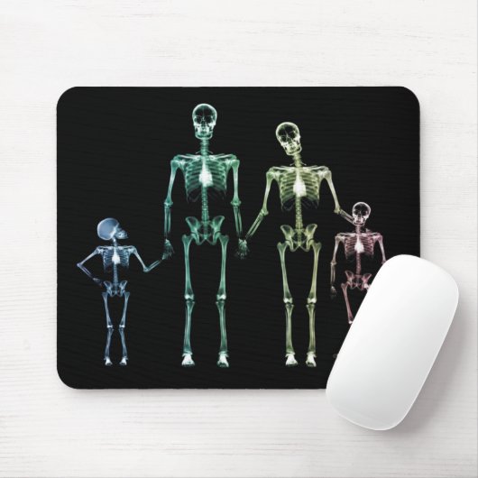 skeleton Mausunterlage des coolen Röntgenstrahls Mousepad (Mit Mouse)