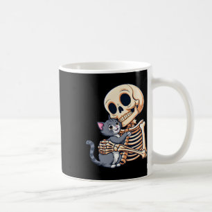 Skeleton mit Niedlichem Halloween-Kostüm Skul Kaffeetasse