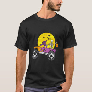 Skeleton Monster Truck Moon Candy Kleinkind Boys H T-Shirt