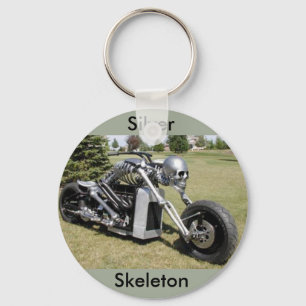 Skeleton motorcycle keychain schlüsselanhänger