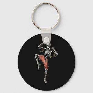 Skeleton Muay Thai Boxing Karate Kickboxing Martia Schlüsselanhänger