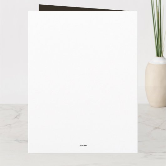 Skeleton No-Body Funny Karte (Rückseite)