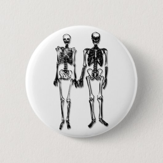 Skeleton Paare Button (Vorderseite)