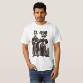 Skeleton Paare T-Shirt (Vorne ganz)