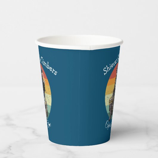 Skeleton Party Pirates Pappbecher (Rechts)