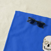Skeleton Personalisiert Beach Handtuch (Beispiel)