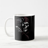 Skeleton Photographer Funny For Men Women Kaffeetasse (Links)