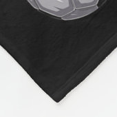 Skeleton Pirate & amp; Fußball-Ball Halloween-Cost Fleecedecke (Ecke)