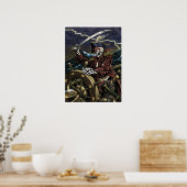 Skeleton Pirate Poster (Küche)