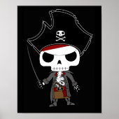 Skeleton Pirate Poster (Vorne)