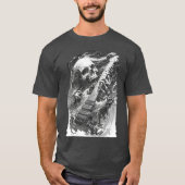 Skeleton playing guitar Rock Shredding Guitar 1 1 T-Shirt (Vorderseite)