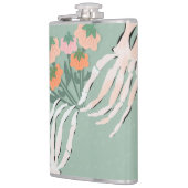 Skeleton Pumpkin Bouquet Halloween Flachmann (Links)