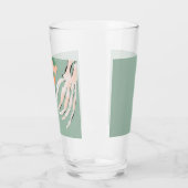 Skeleton Pumpkin Bouquet Halloween Glas (Links)