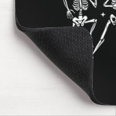 Skeleton Pumpkin Halloween Mousepad (Ecke)