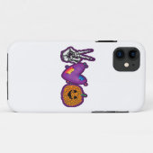 Skeleton Pumpkin Peace Liebe Halloween Case-Mate iPhone Hülle (Rückseite (Horizontal))