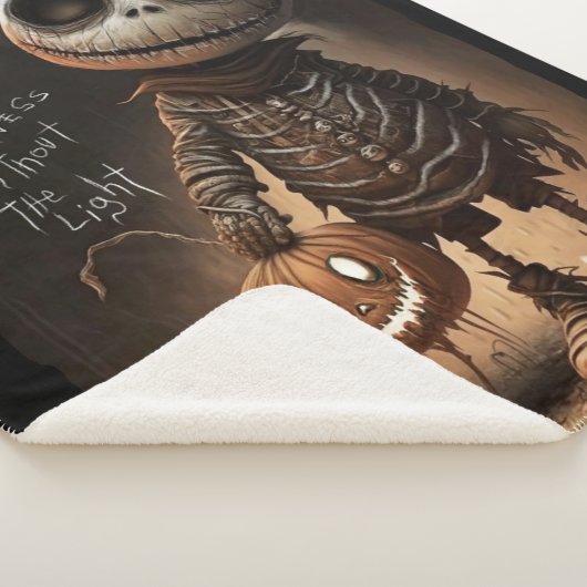 Skeleton Pumpkin – There Is Only Darkness Sherpadecke (3/4)