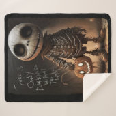 Skeleton Pumpkin – There Is Only Darkness Sherpadecke (Vorderseite (Horizontal))