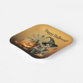 Skeleton Pumpkins Halloween Paper Teller (Gewinkelt)