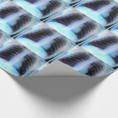 Skeleton Radiologie-Packpapier Ribcage Geschenkpapier (Ecke)