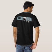 Skeleton Rearview Mirror Tee – Don’t Look Back (Schwarz voll)